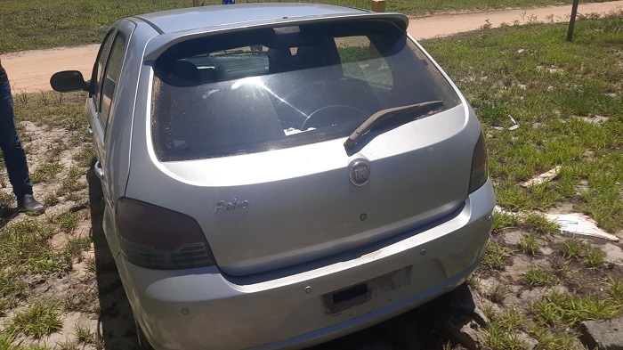 Palio furtado na Linha Verde, Linhares, é abandonado em Urussuquara