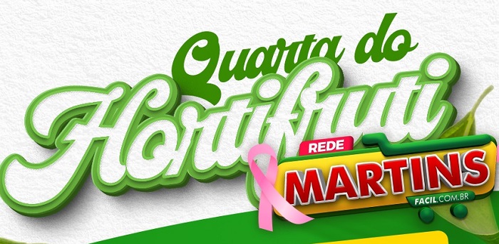Quarta do Hortifrúti imperdível no Martinsfácil. Aproveitem!