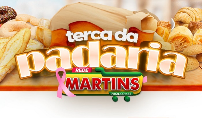 Terça da Padaria com economia e delícias. Lista imbatível no Martinsfácil 