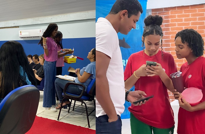 Estudantes criam empresas fictícias, e vivem clima de realidade em escola pública de Linhares
