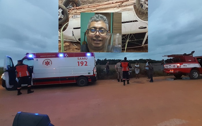 Morre Márcio, condutor de carro que capotou na Estrada de Regência