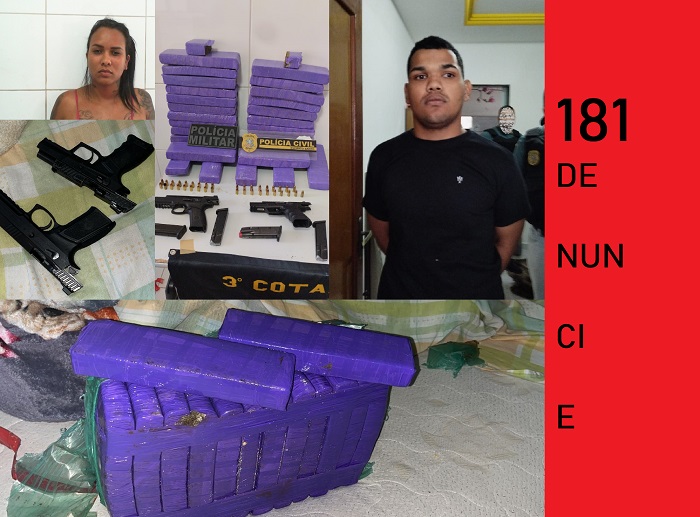 “Perdi!”, disse “Gordão” ao ser preso em Linhares. Comparsa dele também foi presa