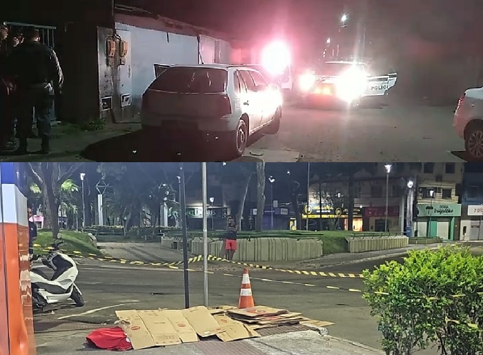 Carro roubado que teria sido usado em homicídio é apreendido em Linhares