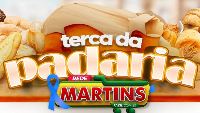 Terçou com muita economia no Martinsfácil. É a Terça da Padaria!