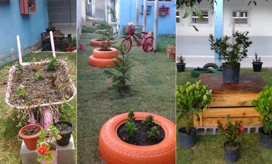 De lixo a jardim: conheça essa historia incrível vinda do interior de Linhares
