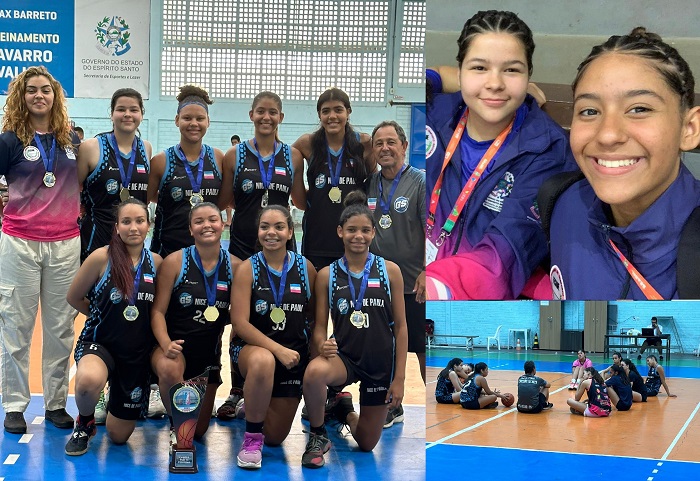Linharenses brilham no estadual de basquete feminino sub 15