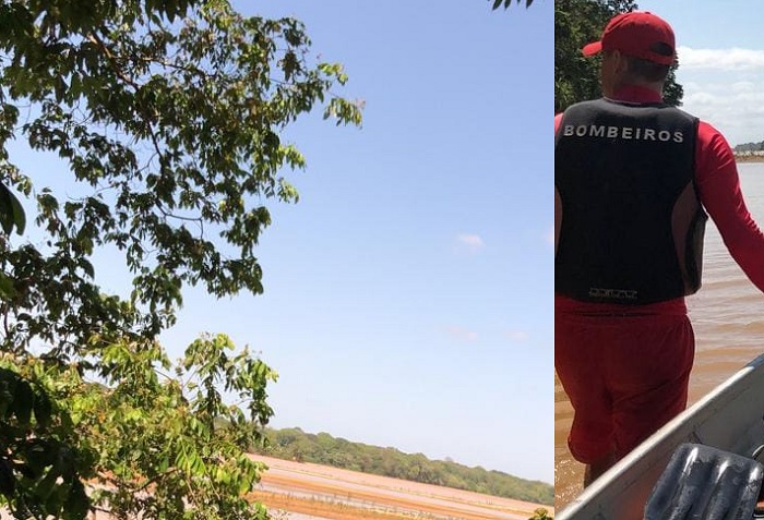 Travesseiro é confundido com corpo boiando no Rio Doce, Linhares. Bombeiros acionado