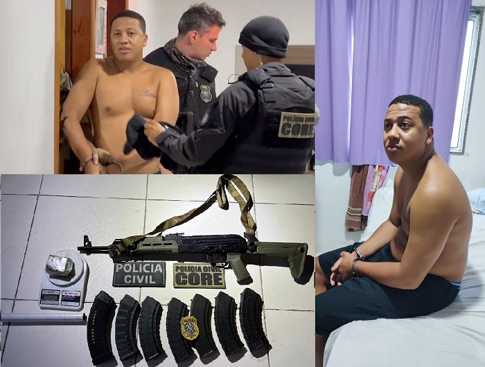 Perdeu! Luan Vera atrás das grades, em ação policial no Espírito Santo