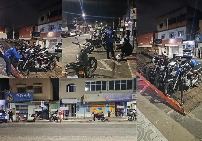 E tome operação kadron em Linhares. Desta vez, à noite