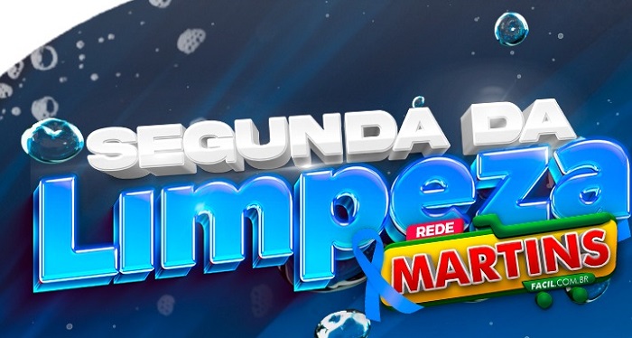 Olha a Segunda da Limpeza que chega chegando no Martinsfácil