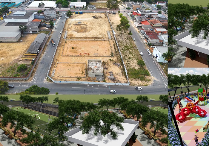 Obras retomadas: Veja como ficará o Complexo de Esporte e Lazer do bairro Interlagos