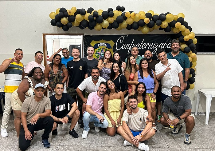 Equipe do SML de Linhares em momentos de confraternização 2023