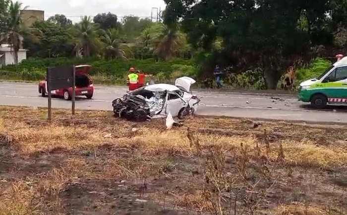 Linhares: Morte em colisão frontal na BR-101, Rio Quartel