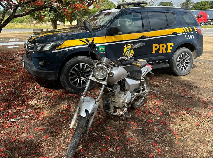Dafra clonada é apreendida pela PRF em São Mateus