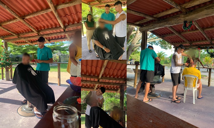 “Mais feliz que eles”: Leitora chama amigo e faz ato voluntário no Resgate, Linhares