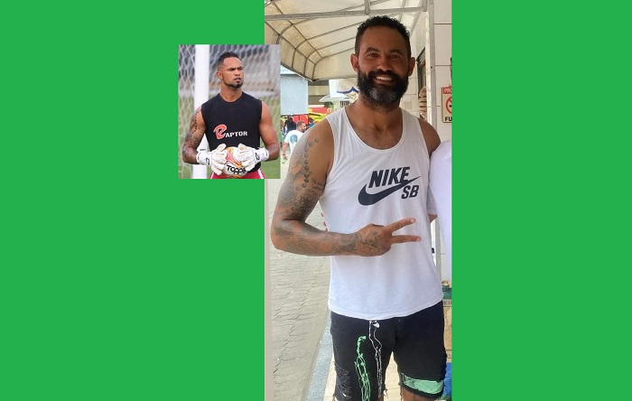 Ex goleiro do Flamengo é tietado no Mercado Municipal de Linhares. Sim, o Bruno