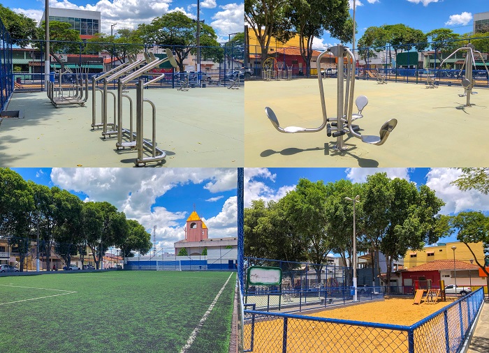 Nova academia popular no Complexo de Esporte e Lazer do BNH. Denuncie, caso presencie vandalismo