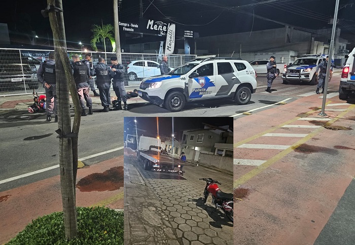 PM aperta o cerco, e apreende outra moto barulhenta em Linhares. Condutor tem 17 anos