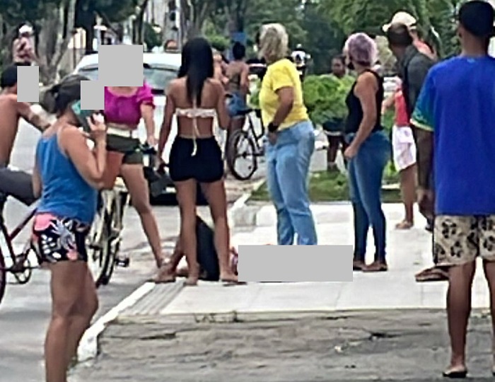 Homem com rosto desfigurado e dedos decepados é socorrido pelo Samu no Interlagos, Linhares