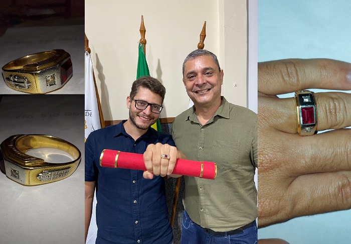 Rico Lucindo e a incrível história do anel de formatura de mais de 60 anos