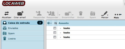 Comunicado sobre e-mails recebidos através do nosso correio eletrônico