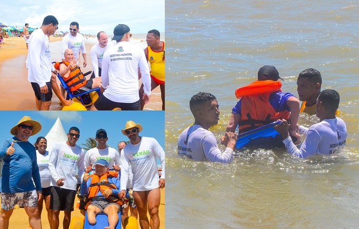 Praia Acessível continua de vento em popa no Pontal do Ipiranga