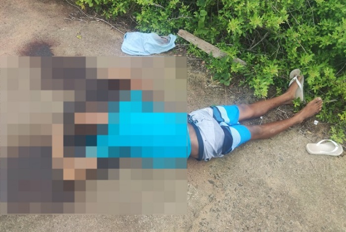 Richard morto e colega baleado em Regência. Com o morto perícia encontrou drogas