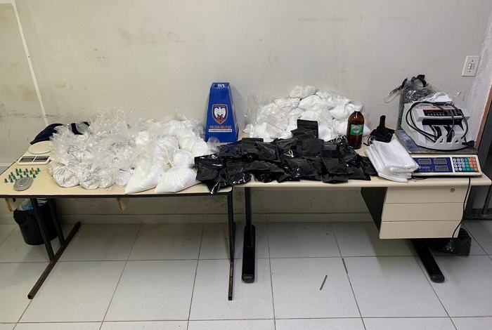 Mais de 30 quilos de cocaína apreendidos pela PM em Vitória