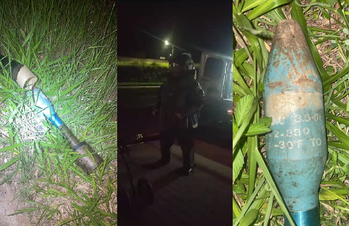 Granada em Linhares: Bandido dispensa artefato e foge, Esquadrão Antibombas e BME recolhem. BR-101 foi interditada