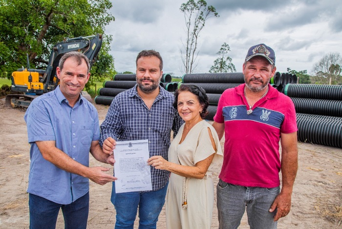 PML autoriza obras de drenagem na Rua José Vergna, em Baixo Quartel