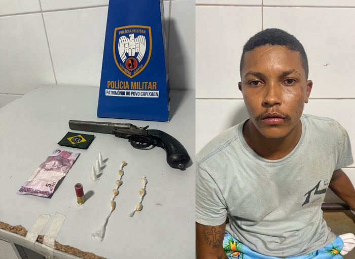 Homem é preso quando vendia droga na área de eventos em Povoação. Tinha mandado em aberto