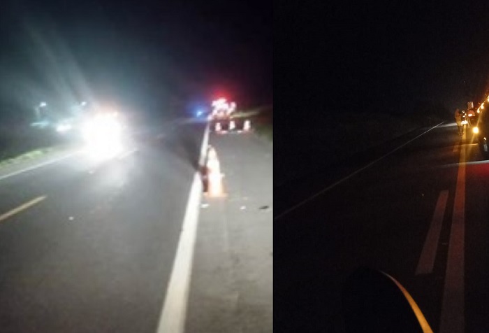 Jeremias morre atropelado na BR-101, em Linhares. “Caminhão pegou em cheio”