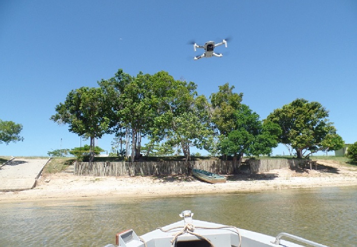 Drones veem tudo em fiscalizações de infrações ambientais em Linhares
