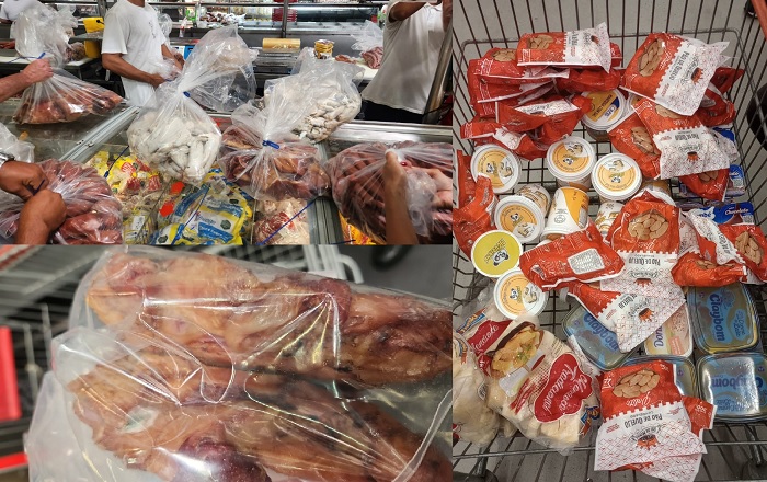 Supermercados autuados: Iogurte, pão de queijo, carne e outros produtos recolhidos em Vila Velha e Cariacica