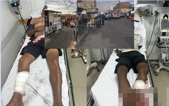 Perseguição: Ocupante de moto baleado, comparsa ferido, e mulher e criança atropeladas em Linhares