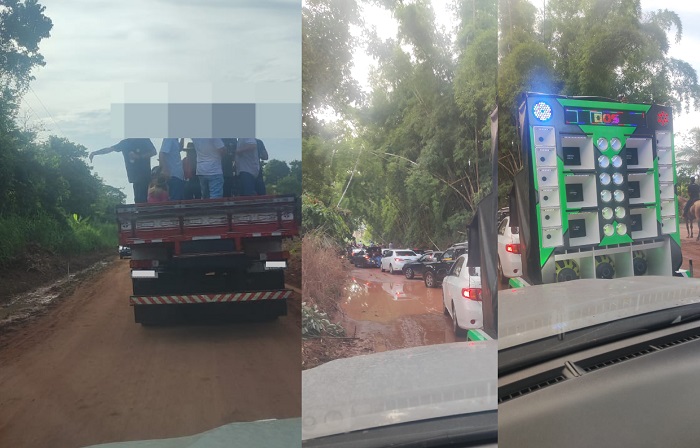 Estrada de Povoação: Cenas de irregularidades alteram trajeto a Linhares, inclusive, com motos barulhentas