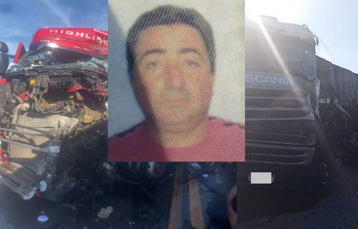 Morre motorista de carreta que causou acidente na BR-101, em Linhares