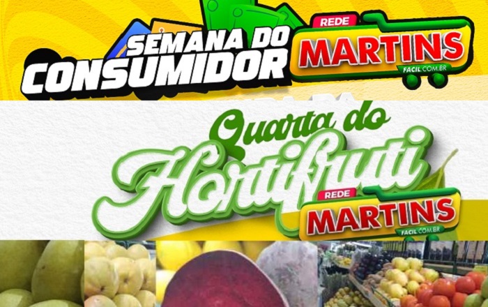 Imbatível: Listas da Quarta do Hortifrúti na semana do consumidor no Martinsfácil
