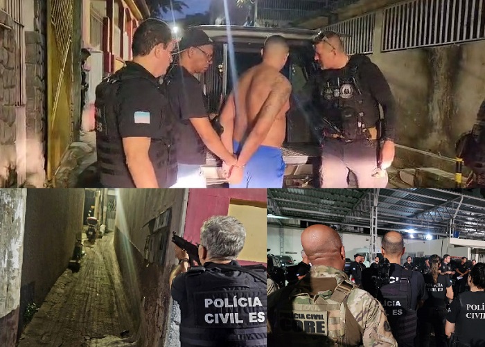 Bandidagem de cabelos em pé no “segundou” da Coração Valente, em Vitória