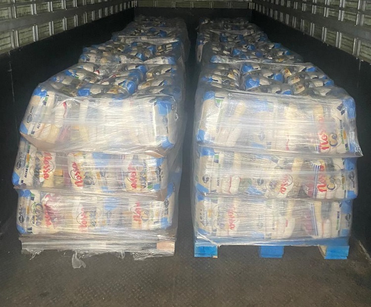 EDP doa 10 de toneladas alimentos para população do Sul do ES