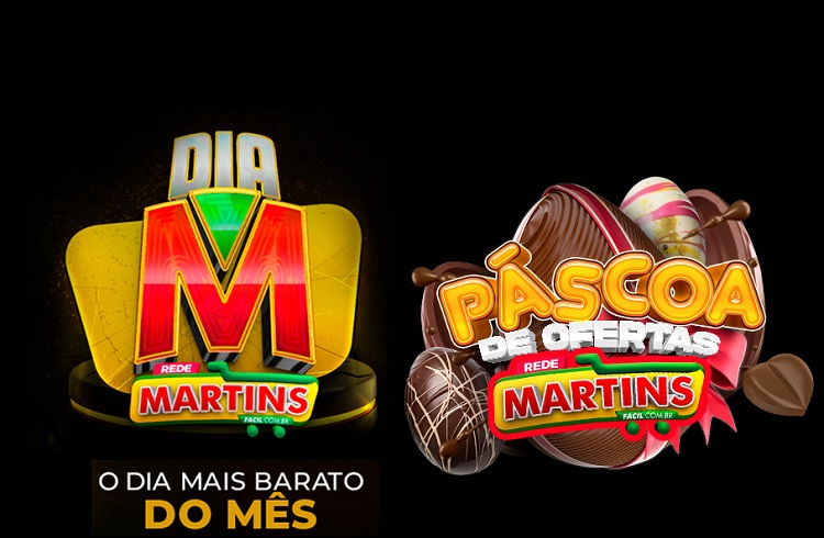 Páscoa de ofertas no Dia M. Listona imperdível da Rede Martins