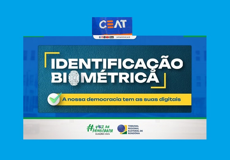 TSE lança campanha sobre biometria. A ação ficará no ar até o dia 7 de maio
