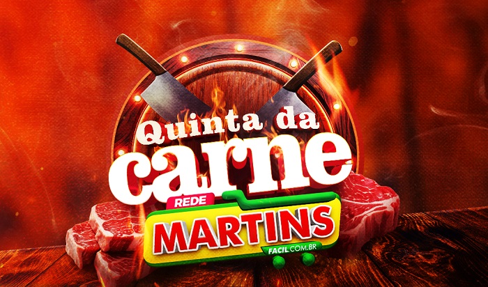 Hoje tem a Quinta da Carne e a lista pras compras de fim de semana no Martinsfácil
