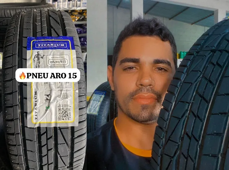 Olha o pneu na promoção! Montagem grátis e 3 anos de garantia em Linhares