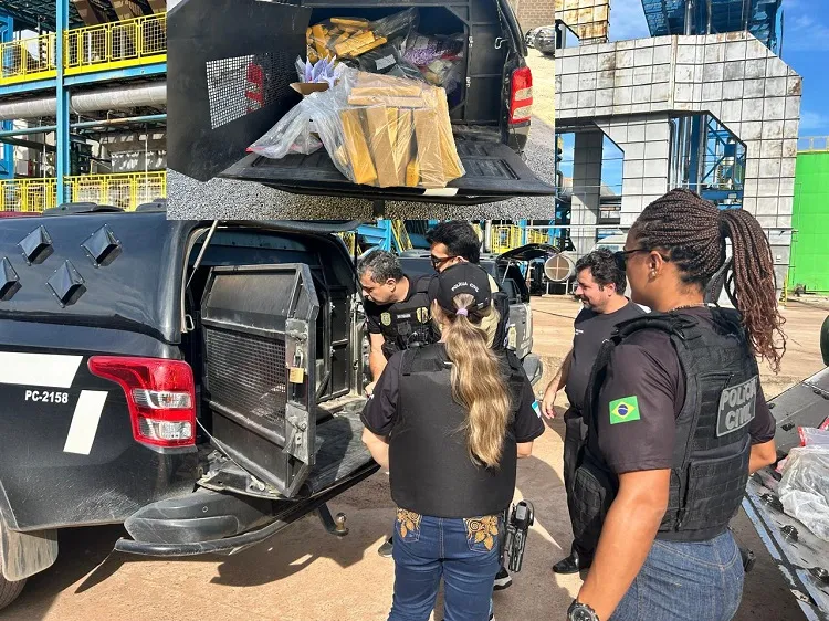 Mais de 120 kg de drogas incinerados. Tudo apreendido em Linhares, Sooretama e Rio Bananal