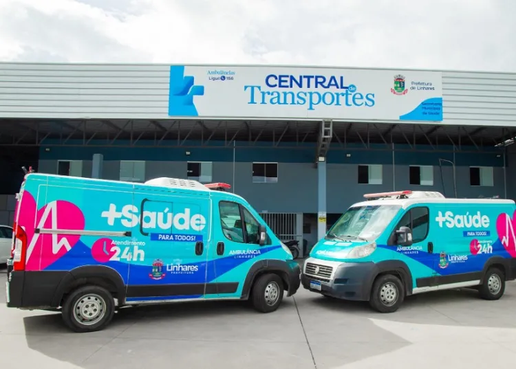 Central de Ambulância: Mais de 19 mil atendimentos até abril em Linhares