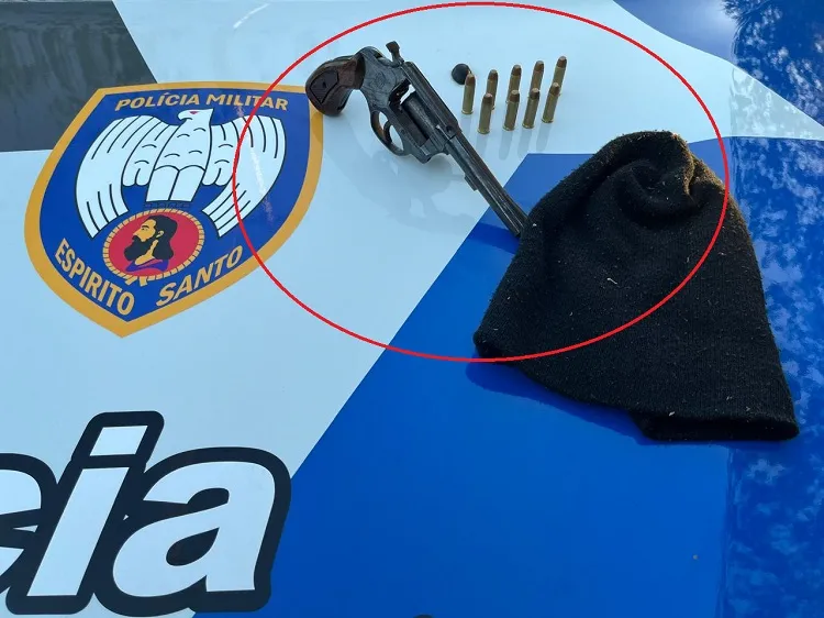 Nova Esperança: 3 detidos e arma apreendida pelo G.A. e Força Tática, em Linhares