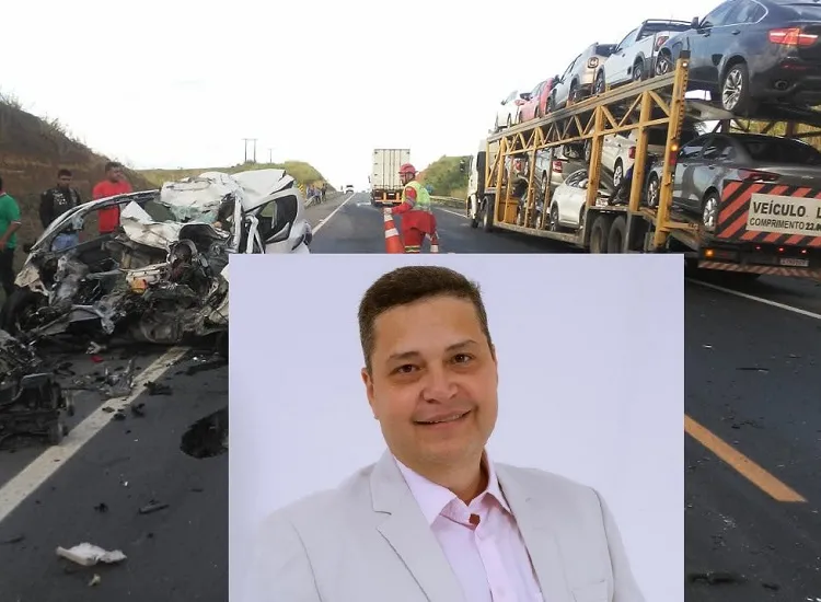 Corretor de imóveis de Linhares morre em acidente na BR-101. Cidade comovida