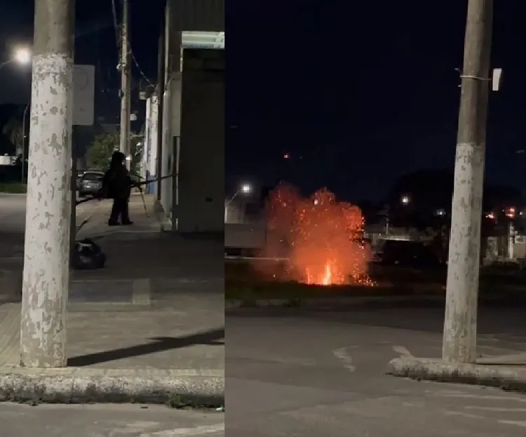 Esquadrão Antibombas age em Linhares e detona explosivos apreendidos pela PM