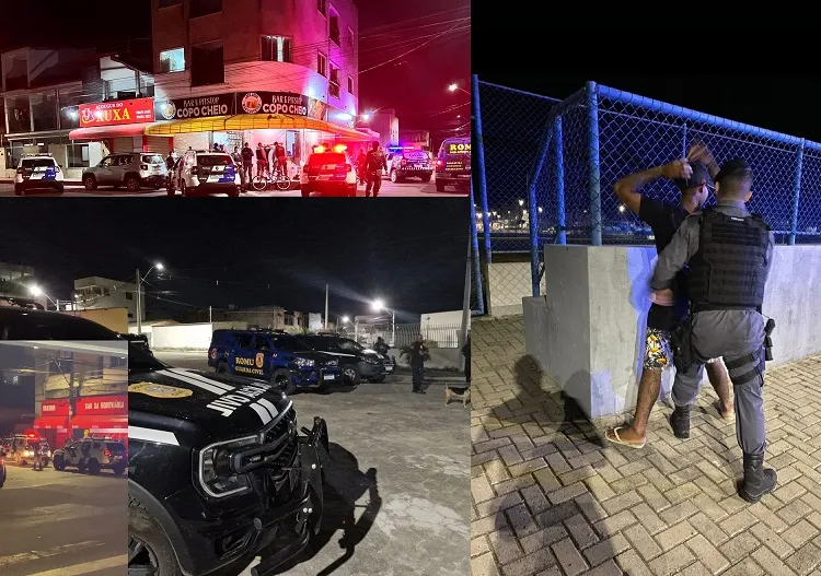 Rebuliço em Linhares: confira o que foi apreendido na operação com mais de 100 agentes e até helicóptero